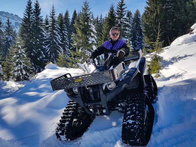 Raupenfahrzeuge & Quads im Allgäu